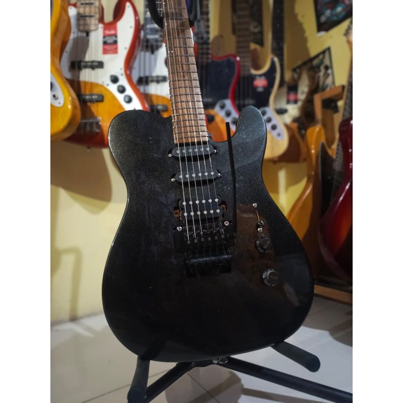 Gitar Fender Telecaster updown Black metalic custom