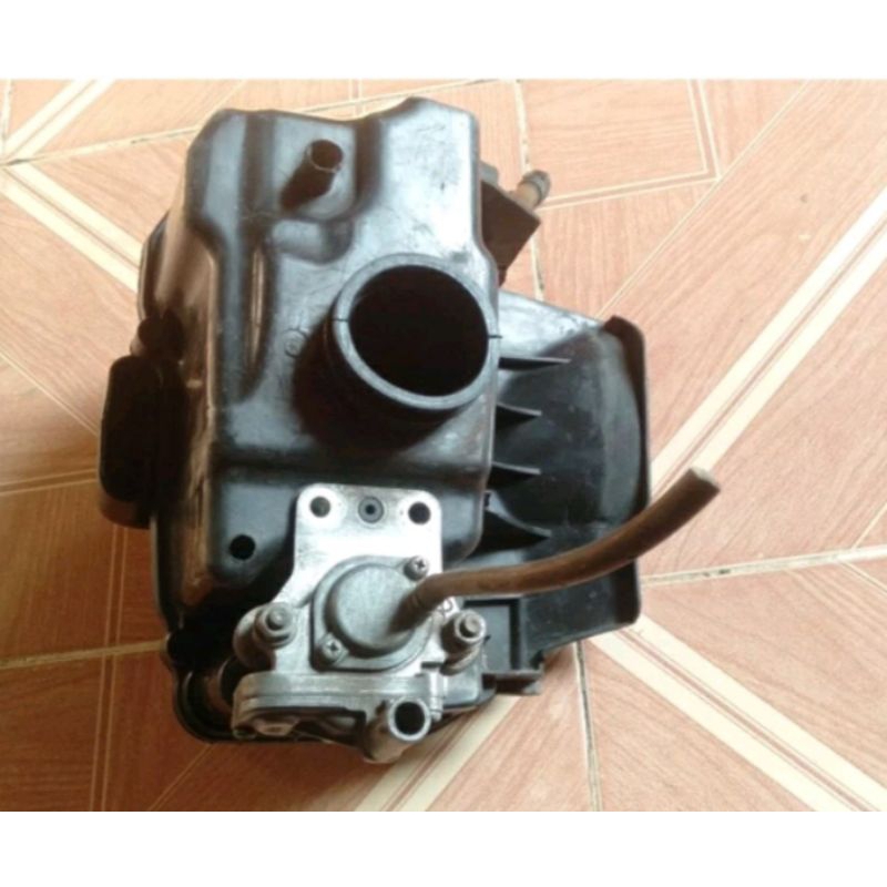 Box filter saringan udara beat Karbu scopya Karbu set emisi original ada karet siap pakai