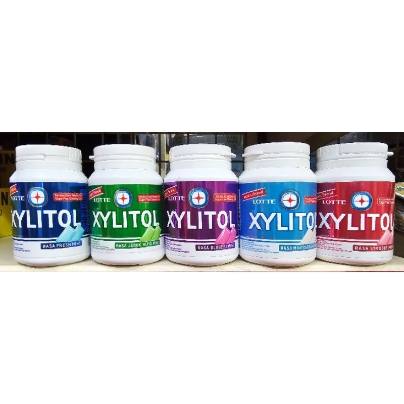 

Lotte Xylitol 58g Botol - Permen Karet Bebas Gula