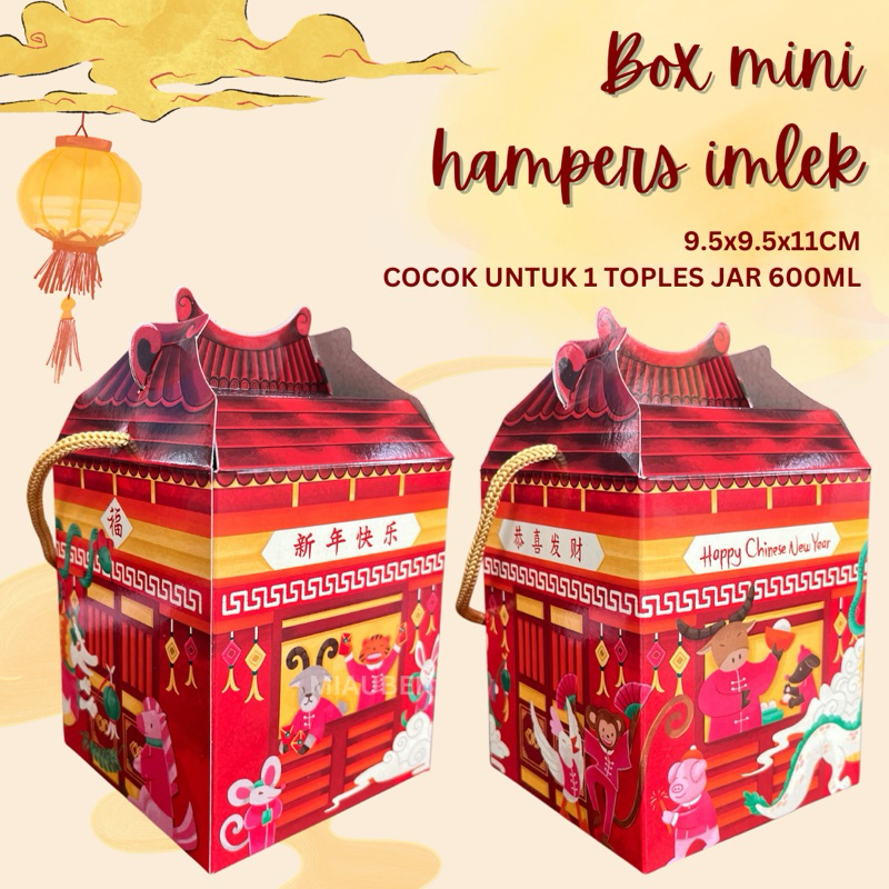 

Box hampers mini lunar new year cny