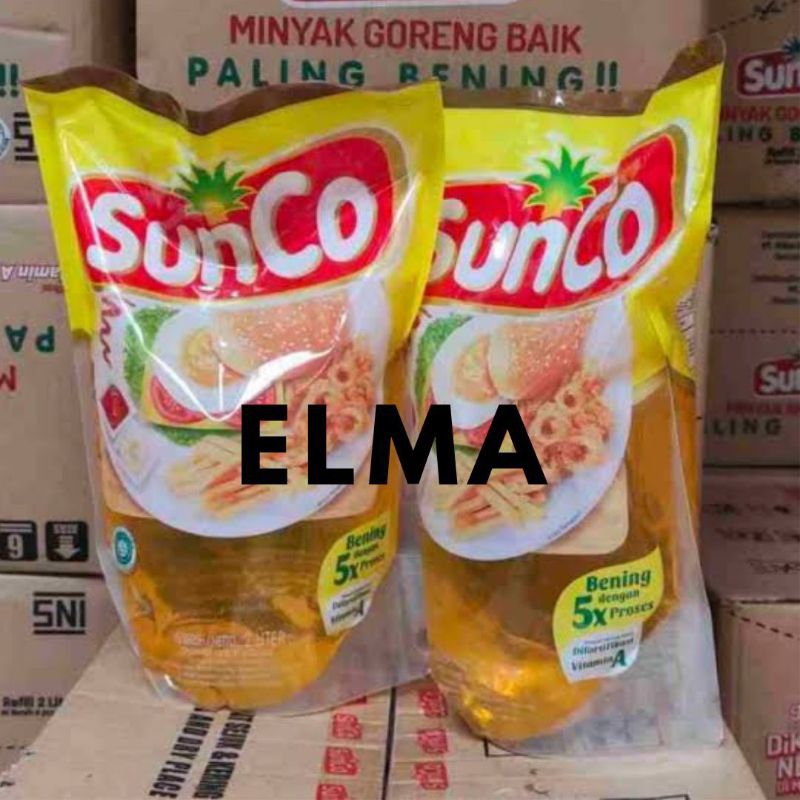 

(ELMA) Minyak Sunco 2 liter 1 karton isi 6 pouch