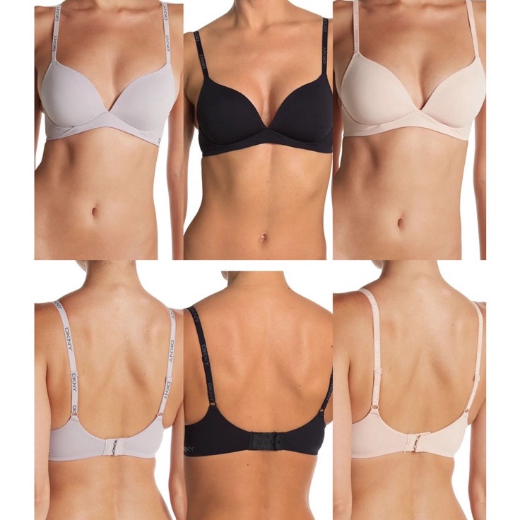 Cepat BRA SET Saks Off 5th DKNY Wireless Tee Bra Perfect Coverage Comfortflex Fit  Bh WireFree Unwir