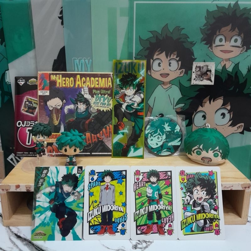 AAB Izuku Midoriya Deku Official Merchandise My Boku No Hero Academia BNHA Merch MHA Clear File CF C