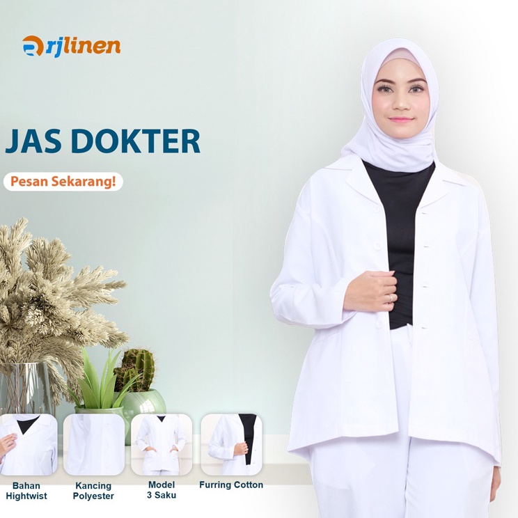 Diskon Hemat  Best Seller JAS DOKTER WANITA  JAS DOKTER PRIA  BAJU DOKTER  BAJU JAGA