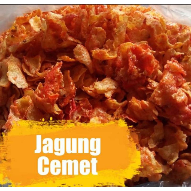 

Jagung cemet pedas 500 gr