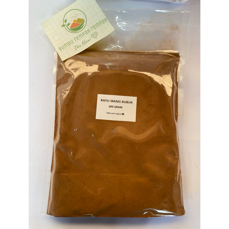 

kayu manis bubuk/ground cinnamon asli original 500 gram