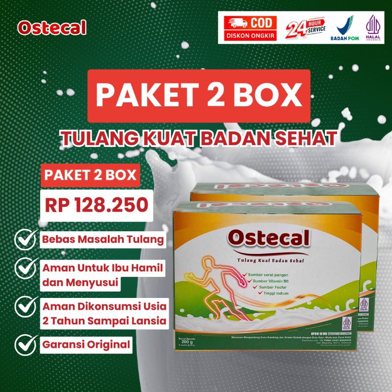 

SUSU KAMBING MURNI PAKET 2 BOX Mengatasi Nyeri Sendi