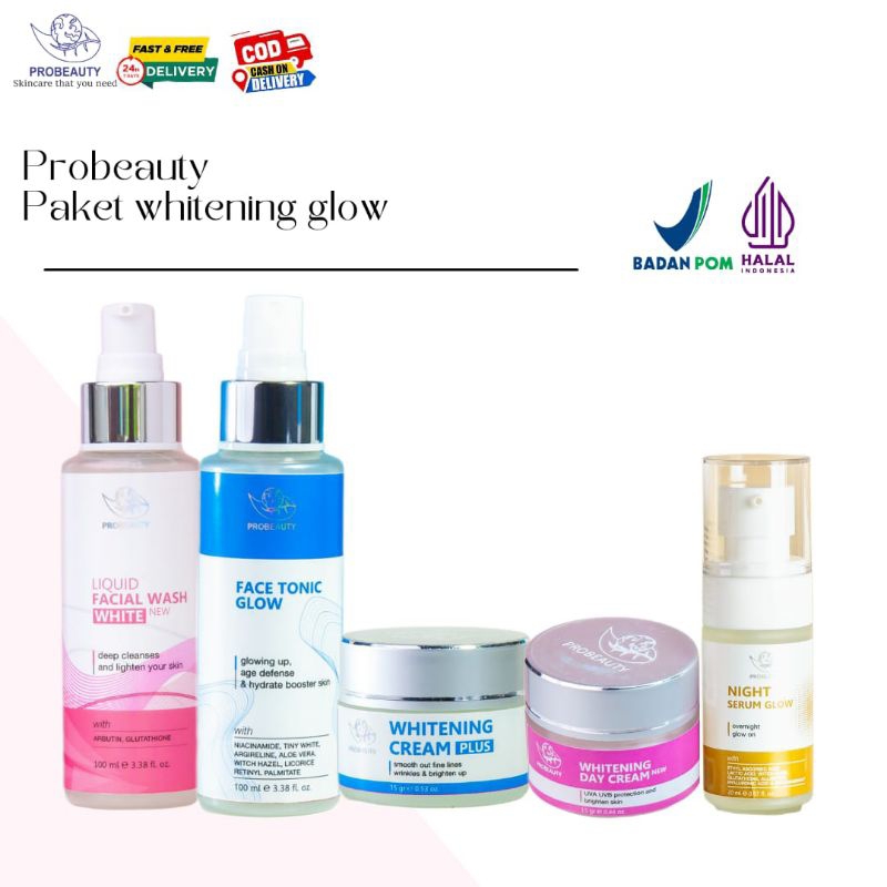 PROBEAUTY PAKET WHITENING GLOWING