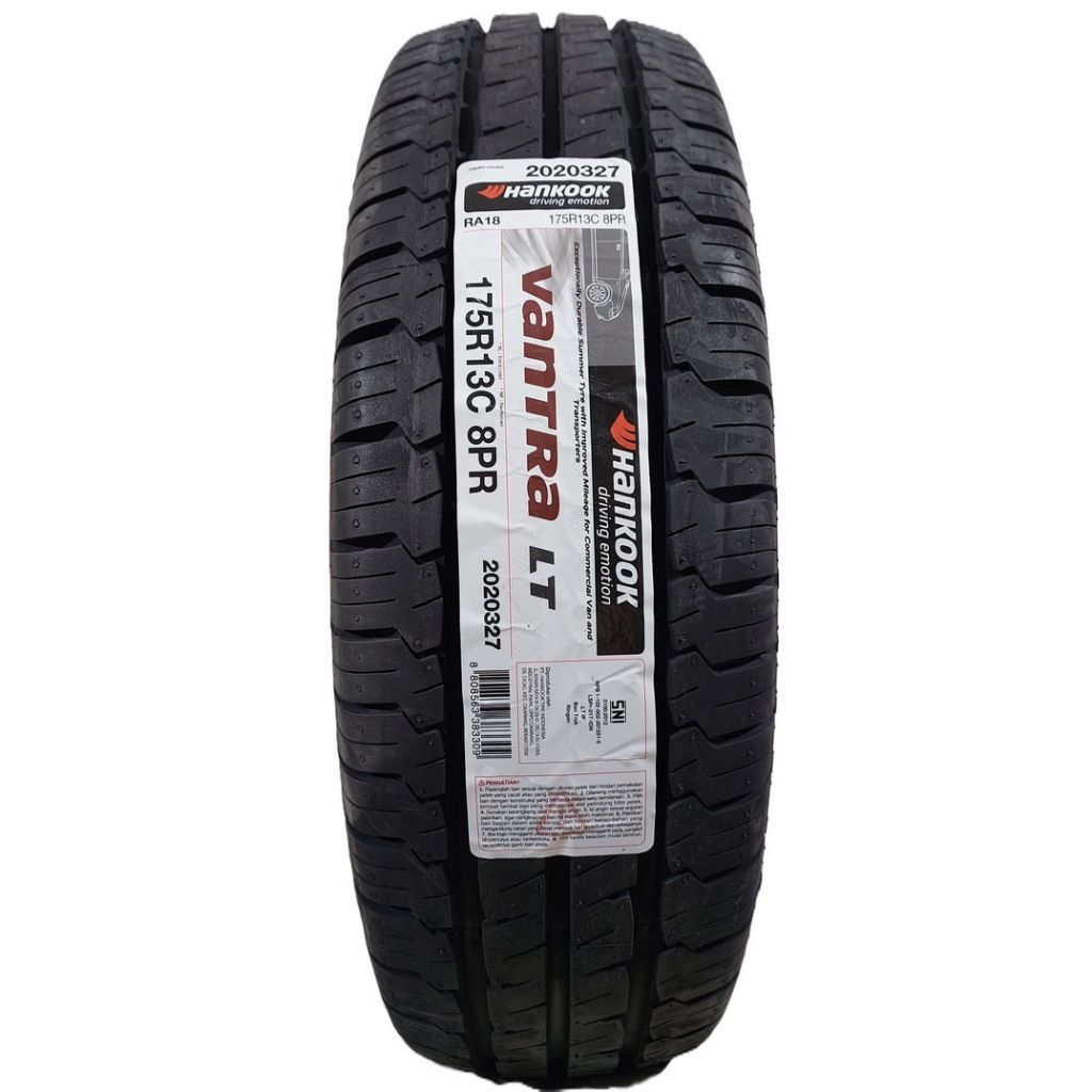 175R13 Ban mobil Hankook 8PR Vantra Lt, untuk muatan/pickup2 175-13, 175/80/13, 175SR13, 1758013