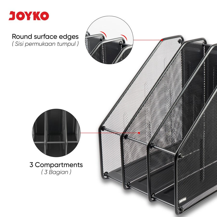 

BOX FILE JOYKO BOF-66 | TEMPAT BERKAS/ BUKU | JARING BESI