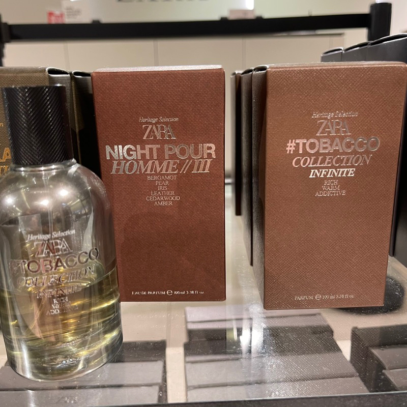Parfum Tobacco/Night Pour ZARA MAN Jastip (jasa titip)