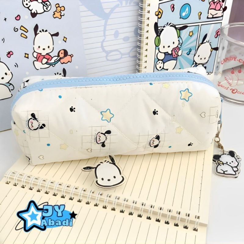 

KOTAK PENSIL LUCU KOREA MAKEUP POUCH MOTIF POCHA SANRIO TEDDY BEAR CHARACTER MULTIFUNGSI SB-11