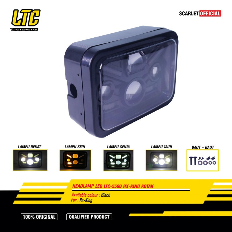 Lampu Depan Reflektor RX KING RXK LED KOTAK 5596 LTC