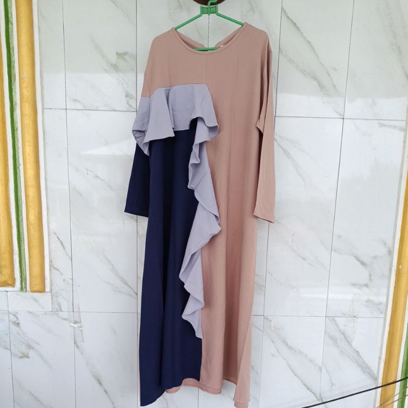 Gamis Bahan Crepe Premium