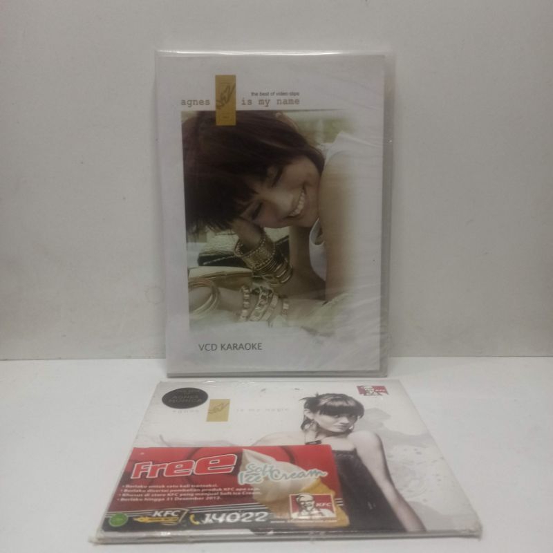 CDa&VCD Agens Monica- Agnes is My Name Segel