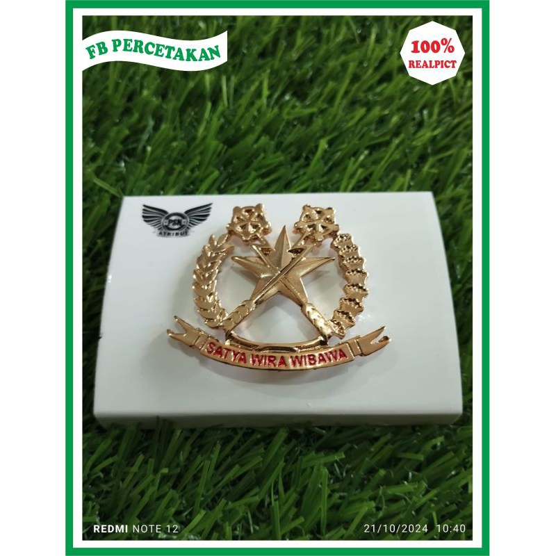 BREVET Wing CHK HUKUM TNI AD / PIN CHK