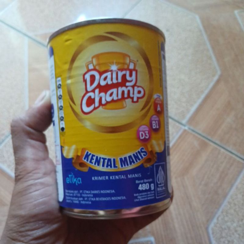 

susu kemtal manis dairy champ 480g