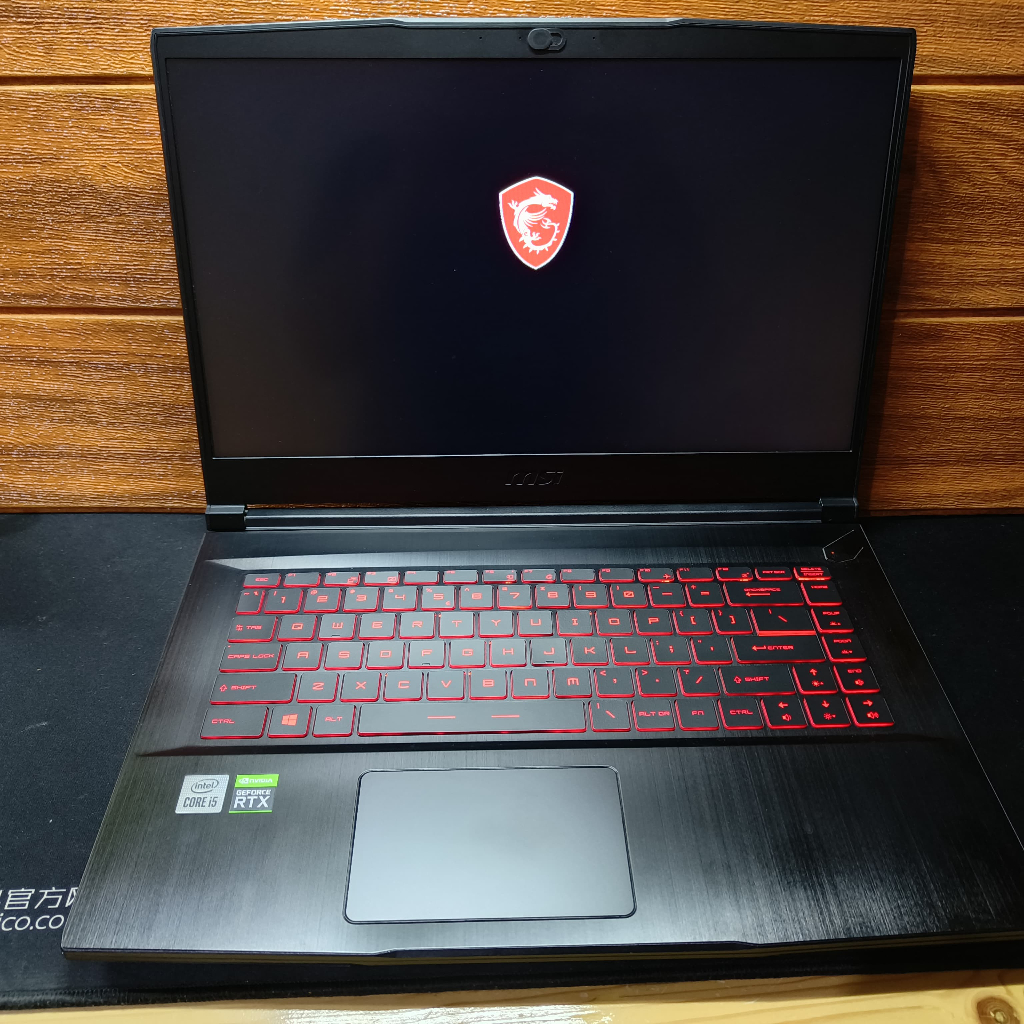 MSI GF65 Thin 10UE RTX 3060 6GB - 144Hz i5 10200H 16GB 512GB 15.6FHD
