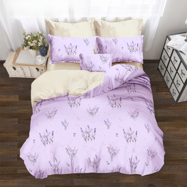 SLEEP PROJECT Paket Sprei Bedcover Quilt Cover Full Set Katun | Kaziya Cotton Blend Bedding