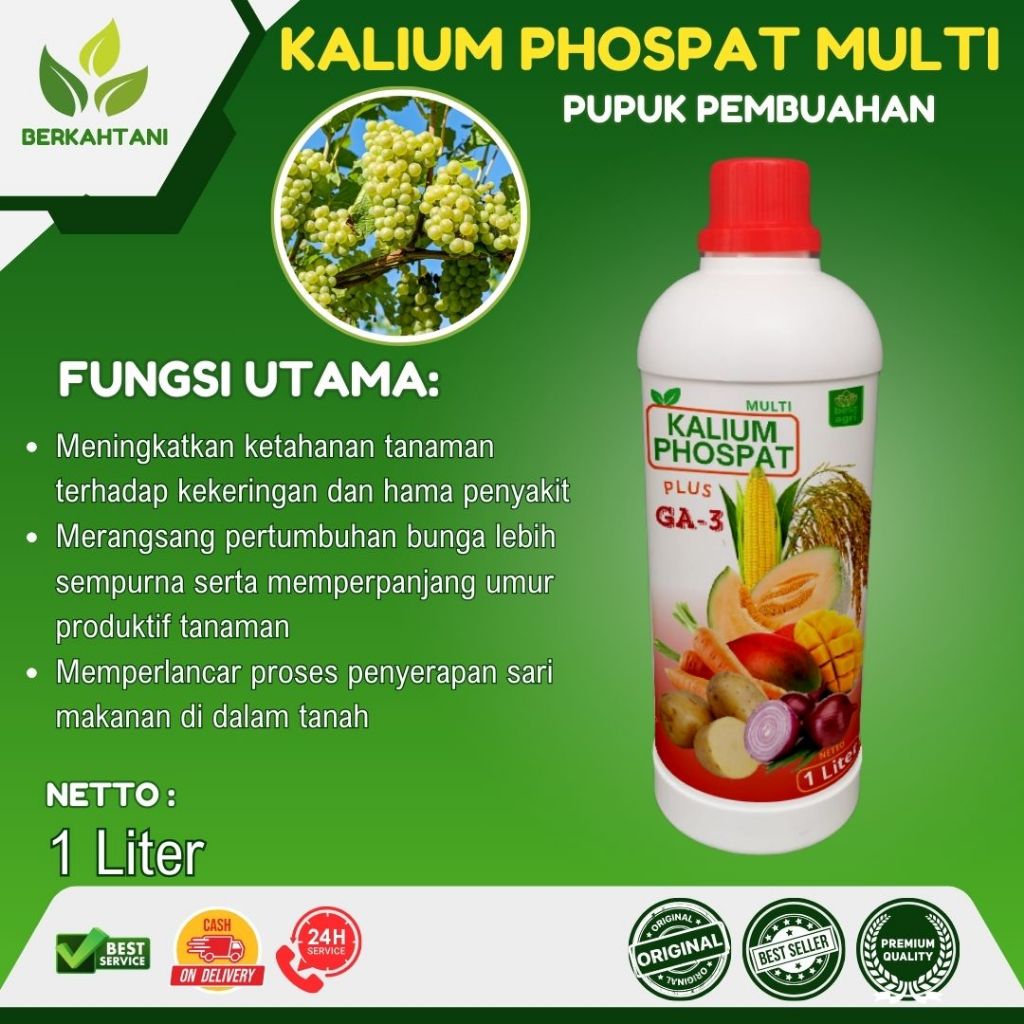 Kalium Phospat Multi 1 Liter Pupuk Kalium Phospat Cair
