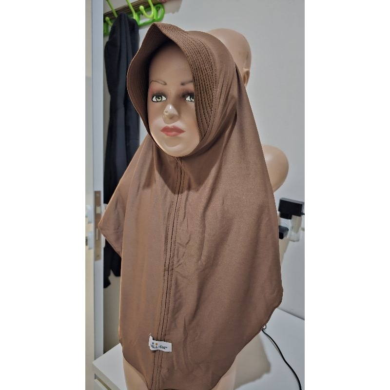 KERUDUNG ANAK WILDA STANDAR / KERUDUNG SEKOLAH POLOS / BERGO POLOS / KERUDUNG BALITA BERGO INSTAN AN