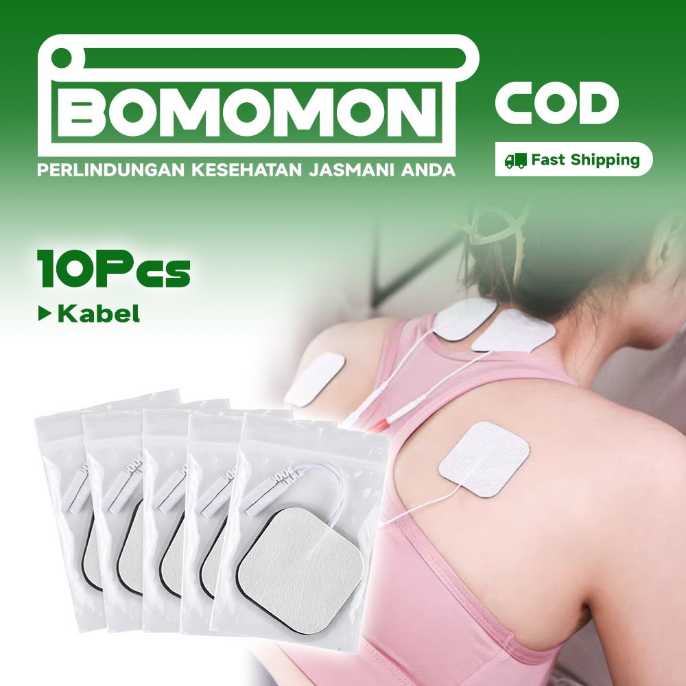 10Pcs Electrode Tens Pads Pack Gel Pad Alat Terapi Tempel Putih Tempelan Pad Untuk Therapy Machine A