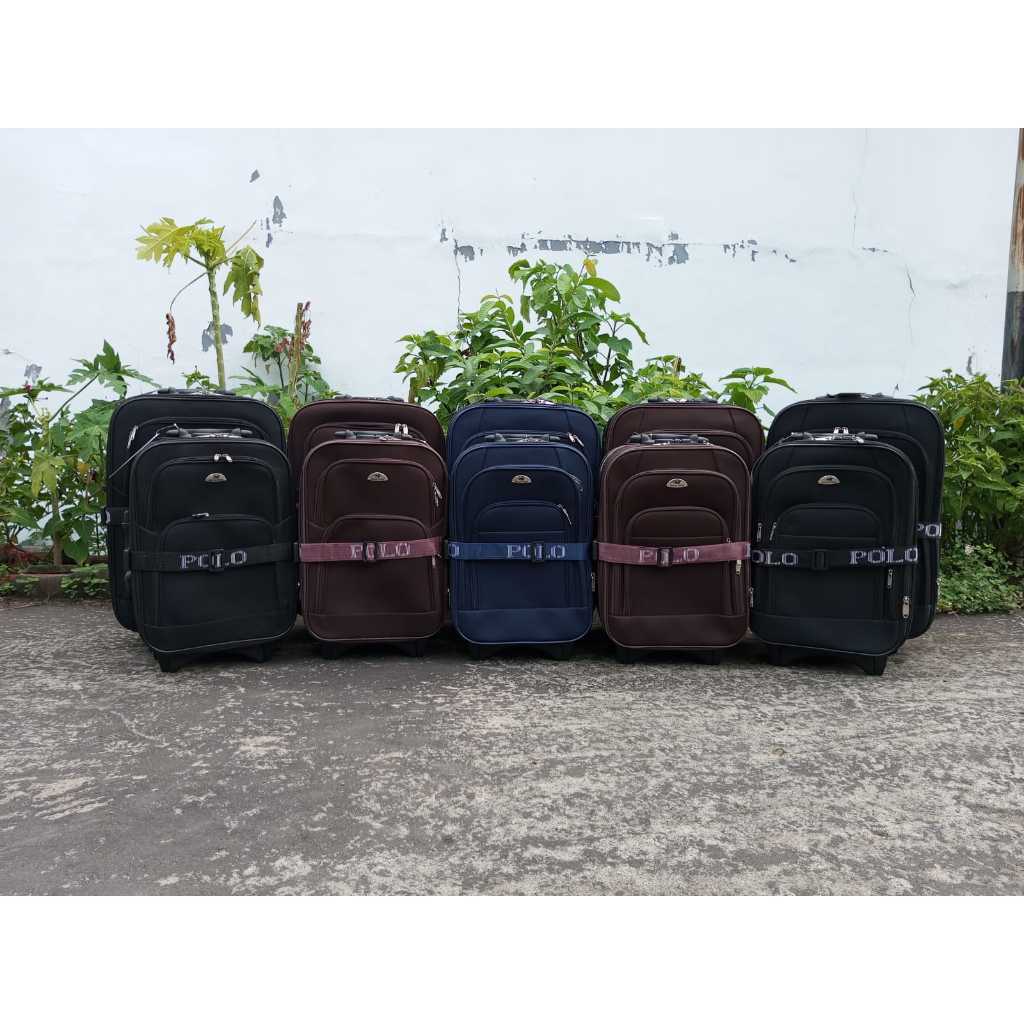 BAGPARK Koper Kain Polo Twin / Koper Kain 18 inch / Koper Kain 22 Inch / Roda 2 / Koper Cabin / Kope