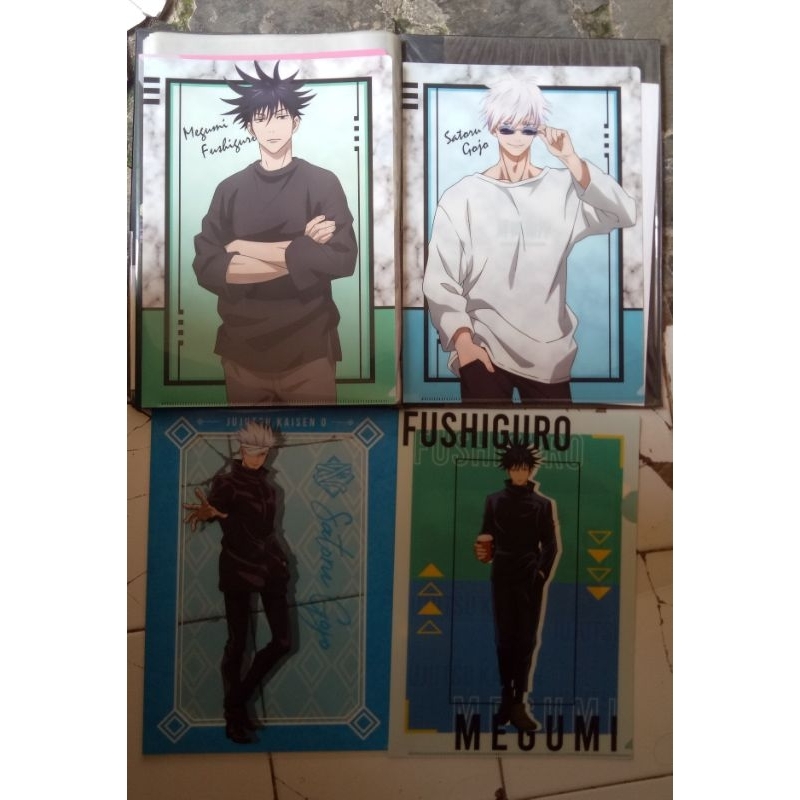 Jujutsu Kaisen Clear File Set Of 4