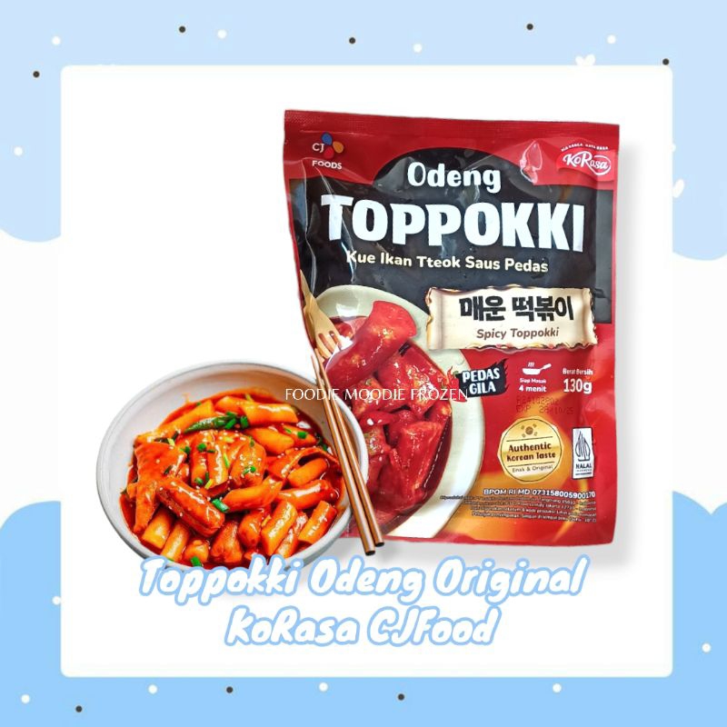 

Toppokki Odeng Pedas KoRasa CJFood 130gr