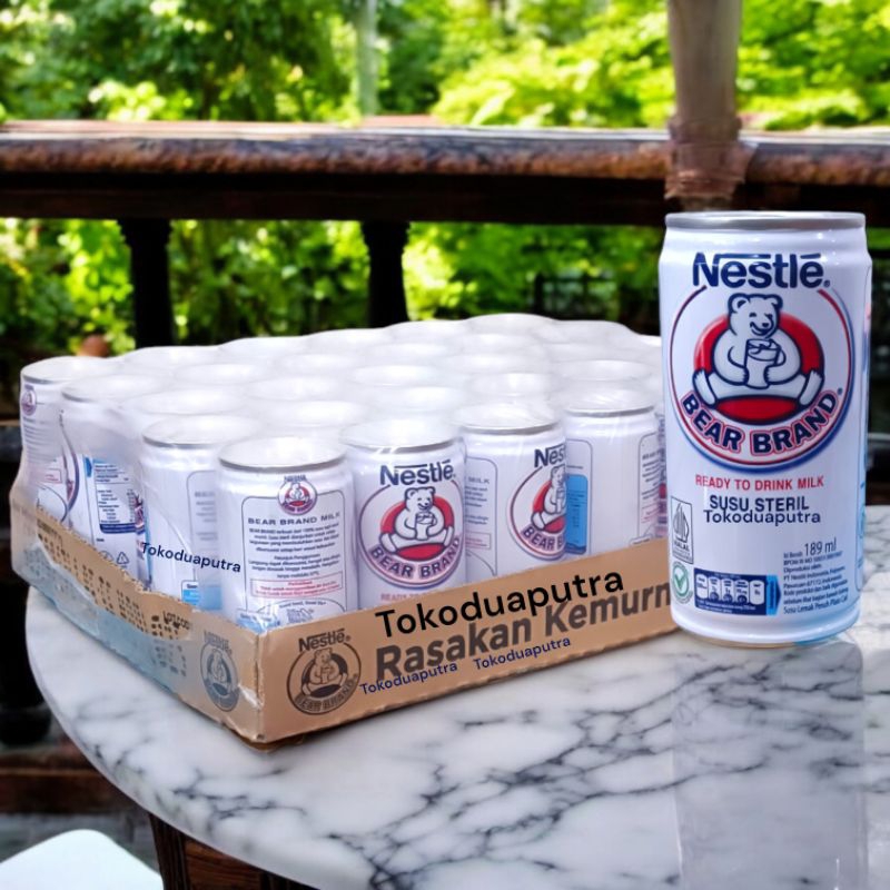

susu beruang kaleng 30psc X 189Ml ( 1 karton ) susu steril kaleng isi 30 kaleng/ EXPEDISI