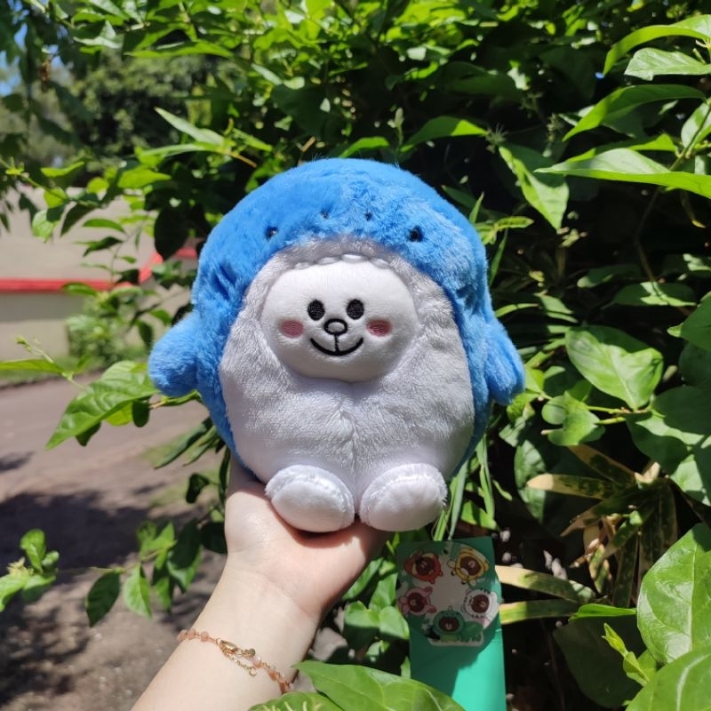 Boneka Cony Brown Line friends Kostum Hiu ORIGINAL NEW TAG