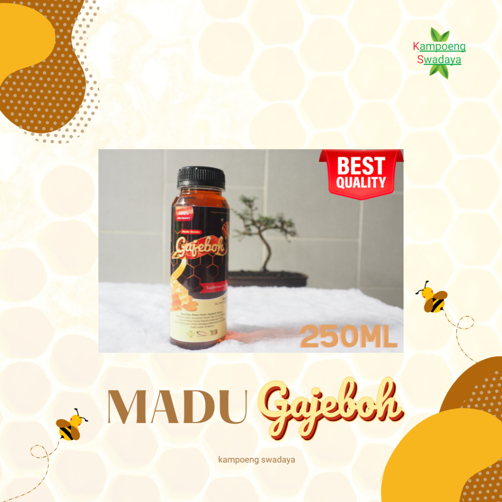 

Gajeboh - Madu Manis Asli Hutan Baduy 250ml