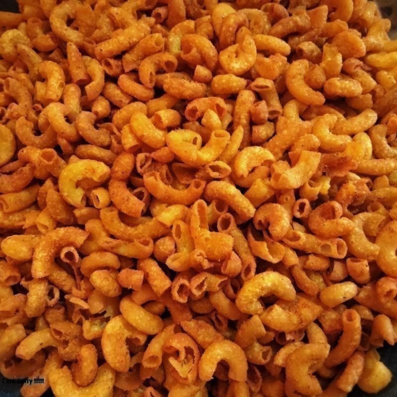 

makaroni pipa kemasan 1kg balado pedas