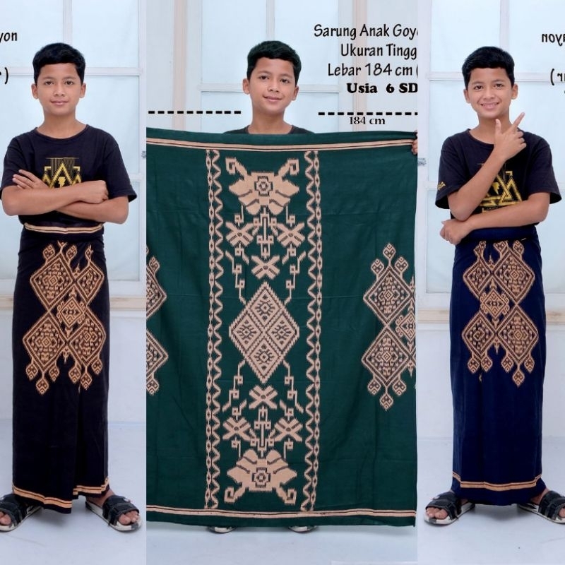 SARUNG BATIK ANAK LAKI LAKI SARUNG BATIK ANAK SD SMP SARUNG BATIK ANAK SANTRI