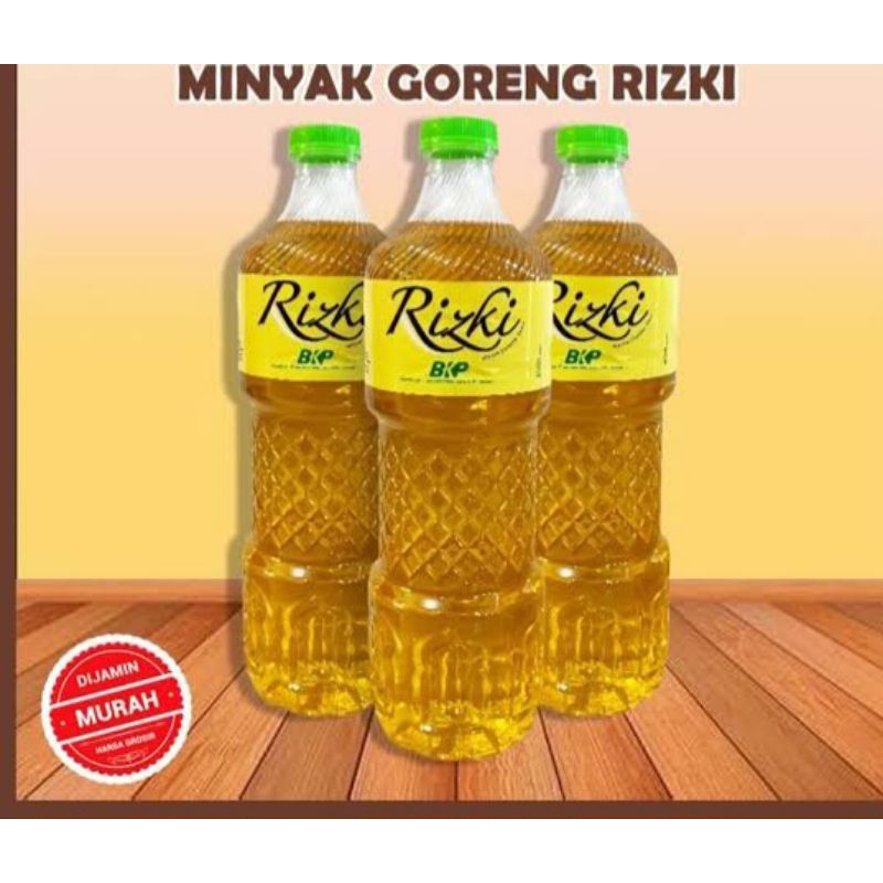 

minyak goreng rizki 800 ml 1 dus isi 12 botol