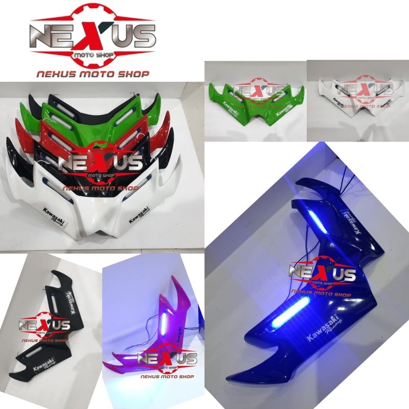 winglet lampu ninja250sl Winglet ninja 250 mono Winglet ninja rr mono