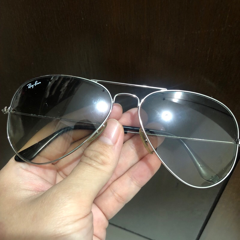 RAYBAN aviator large metal size 58