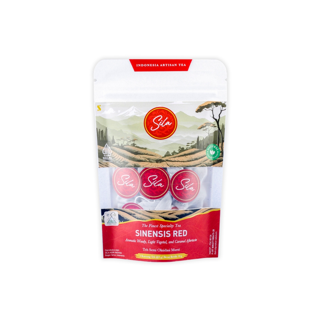 

Sila Specialty Tea | Sinensis Red | White Kraft Pouch | Teh Premium | Red Tea