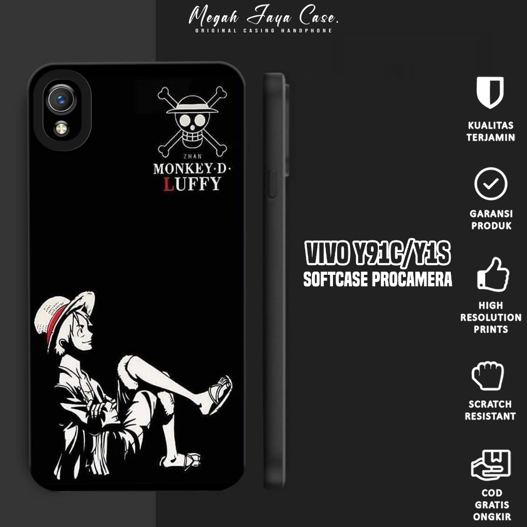 Softcase Hp VIVO Y91C / VIVO Y1S - Case VIVO Y1S / VIVO Y91C Motif OP - Silikon Hp VIVO Y91C - Softc