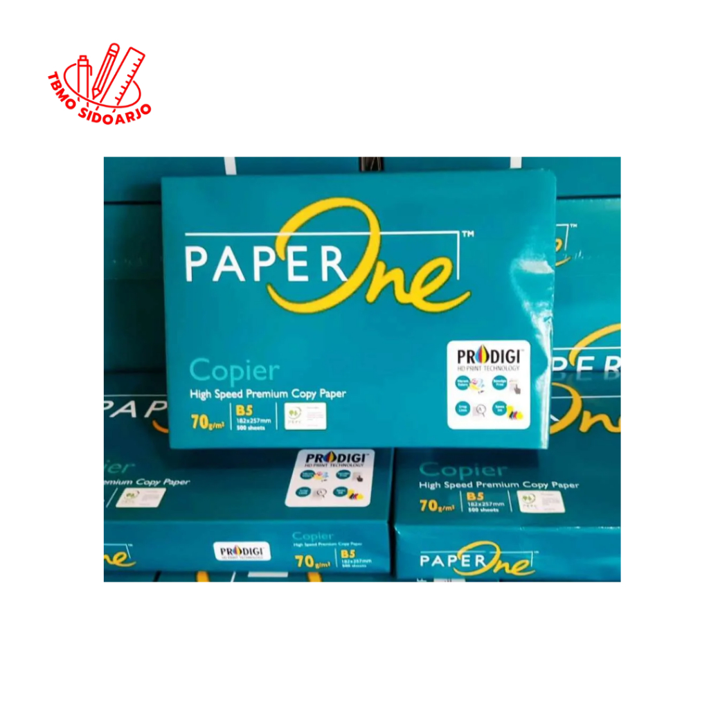 

TBMO ( Dus ) Kertas HVS / Kertas Fotocopy 75 B5 Paperone