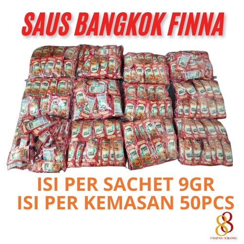 

Sambal Bangkok Finna Sachet 9GR - KEMASAN ECER 50 PCS ( EXP FEBRUARI 2026 )