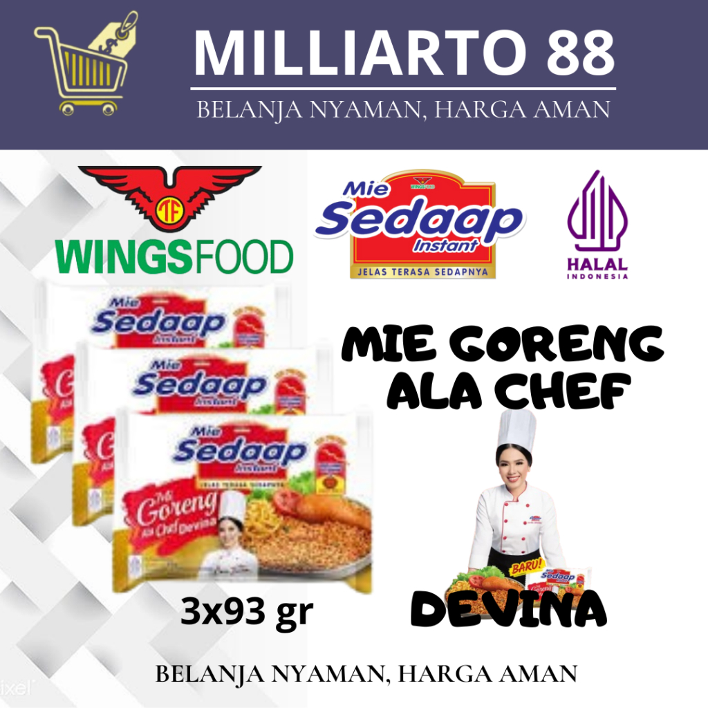 

Mie Sedaap Instan Goreng 93 gr