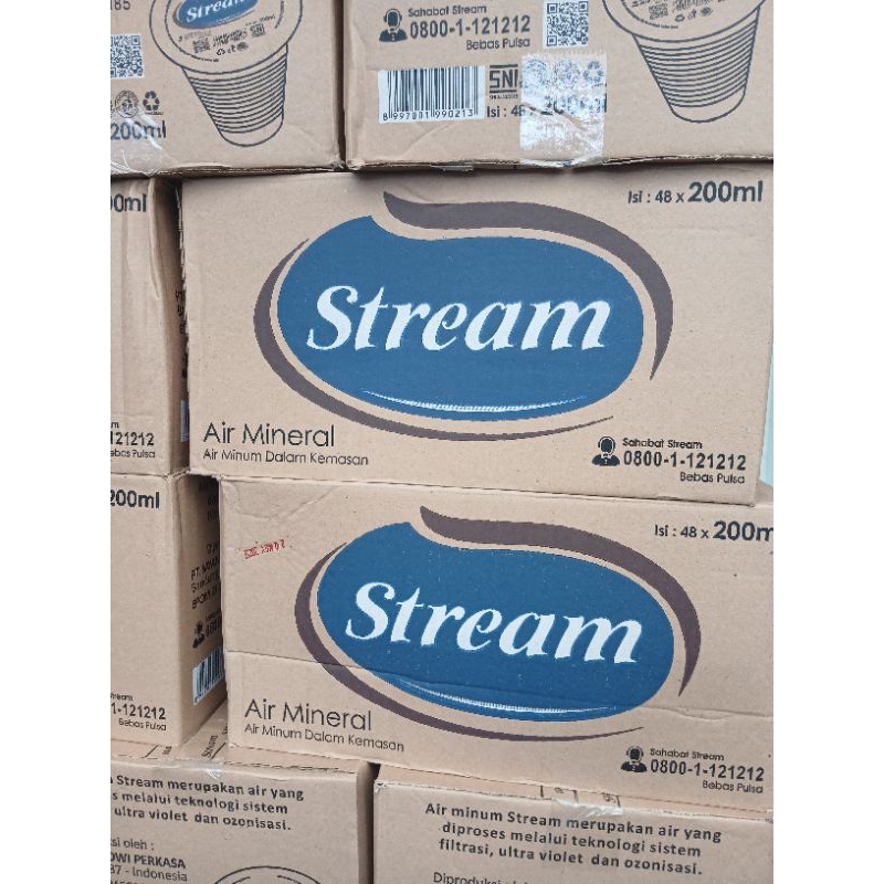 

Air Mineral Stream 200ml//48 cup