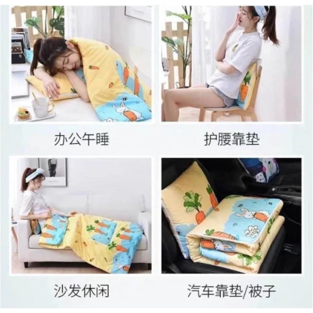 Balmut Bantal Selimut Karakter 2in1 - Bantal Selimut 2in1