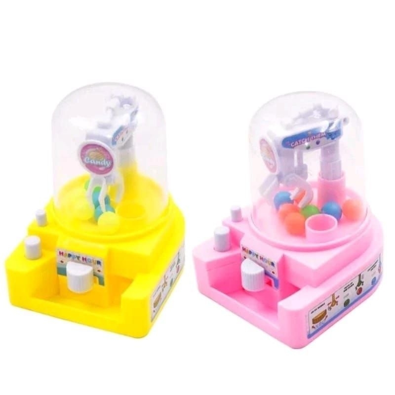 Mainan Anak Mesin Capit Bola Mini Claw Machine Candy / Mainan Anak Mesin Capit Bola Mini