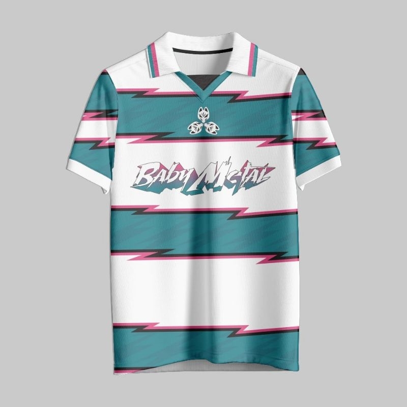 JERSEY BABY METAL // JERSEY BAND // JERSEY RETRO // KAOS BABY METAL // BADMINTON // JERSEY CASUAL