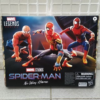 HASBRO MARVEL LEGENDS SPIDERMAN 3-PACK TOBEY ANDREW TOM NO WAY HOME