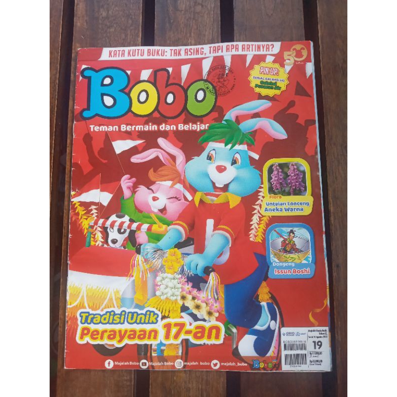 preloved majalah bobo 10 agustus 2013