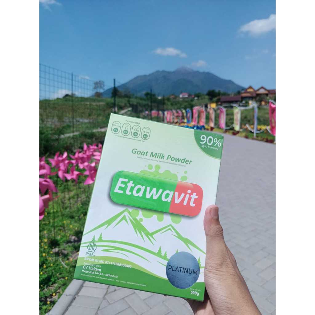 

ETAWAVIT PLATINUM 90 % Susu Kambing Etawa Rendah Gula Kemasan 500 gr