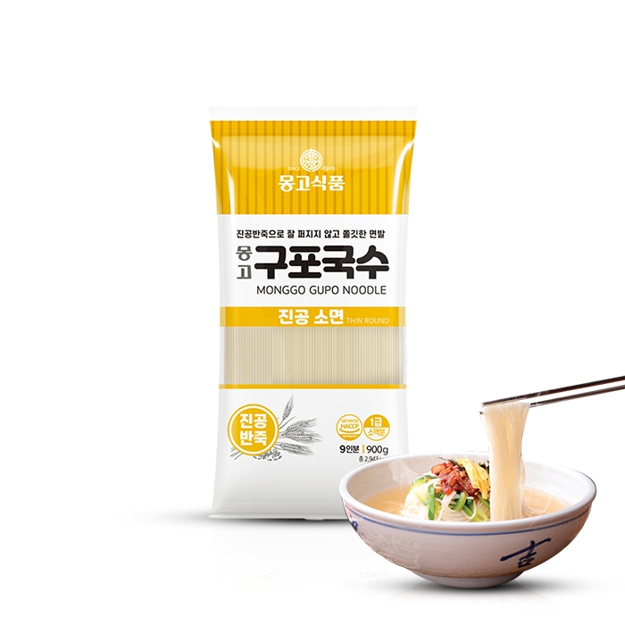 

MONGGO Gupo Noodle Thin Round 900g